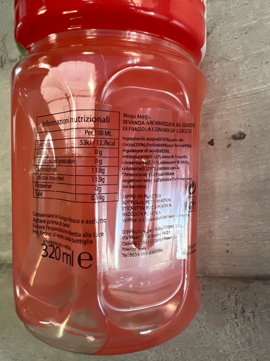 Mogu Mogu - Bevanda alla Fragola con jelly cocco 320ml