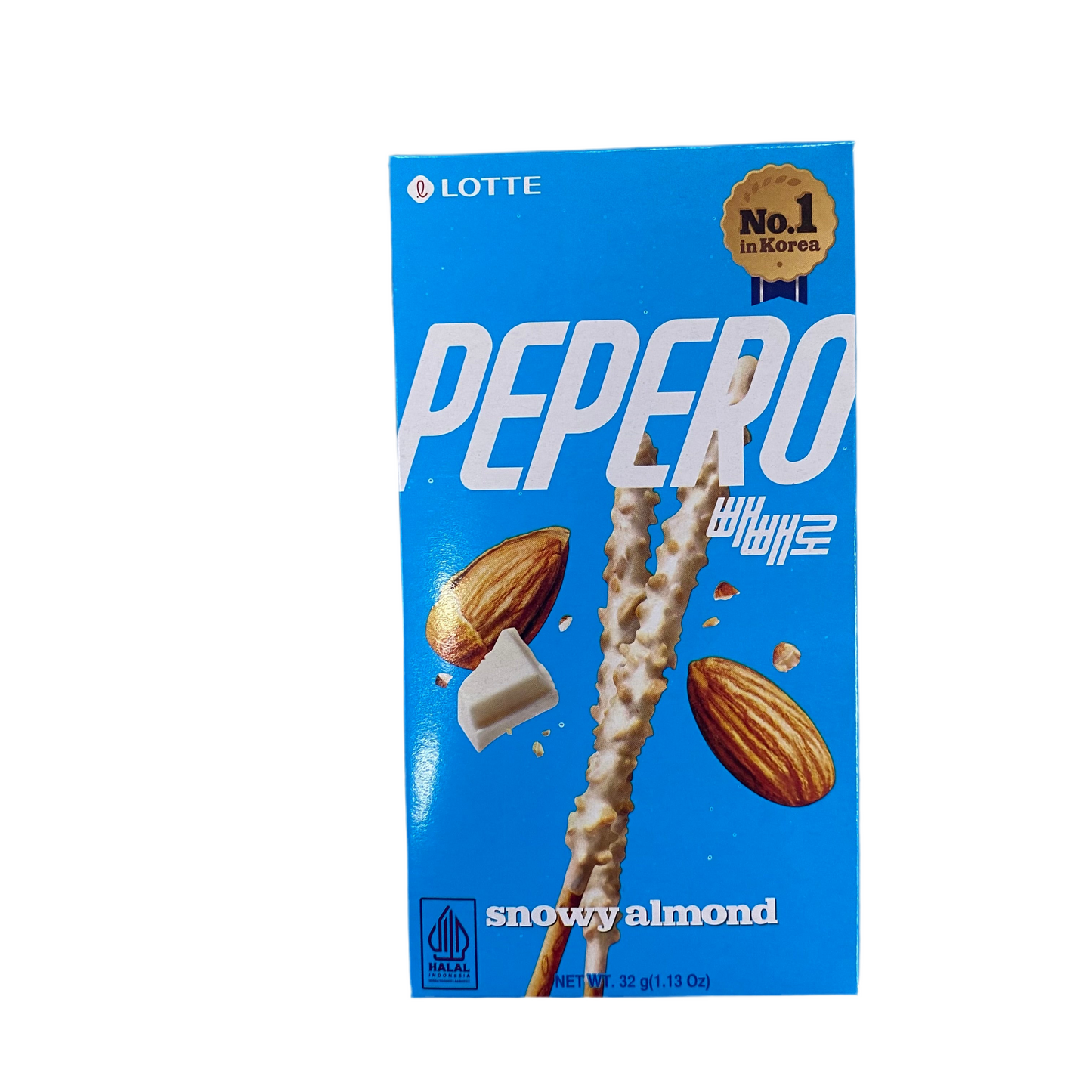 Lotte - Pepero al Cioccolato Bianco e Mandorle 32g