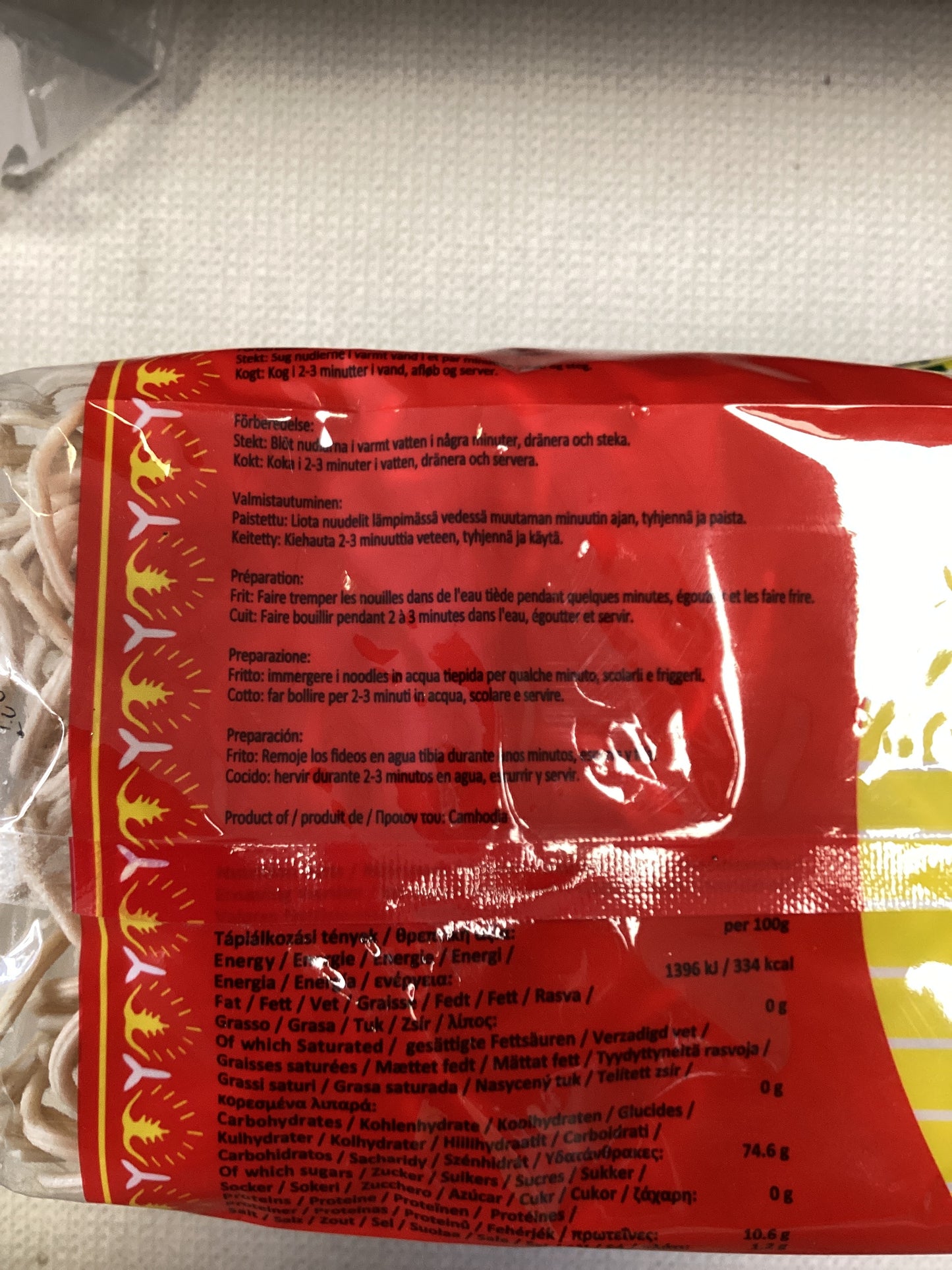 Llb - Noodles instantanei di Frumento senza condimenti 500g