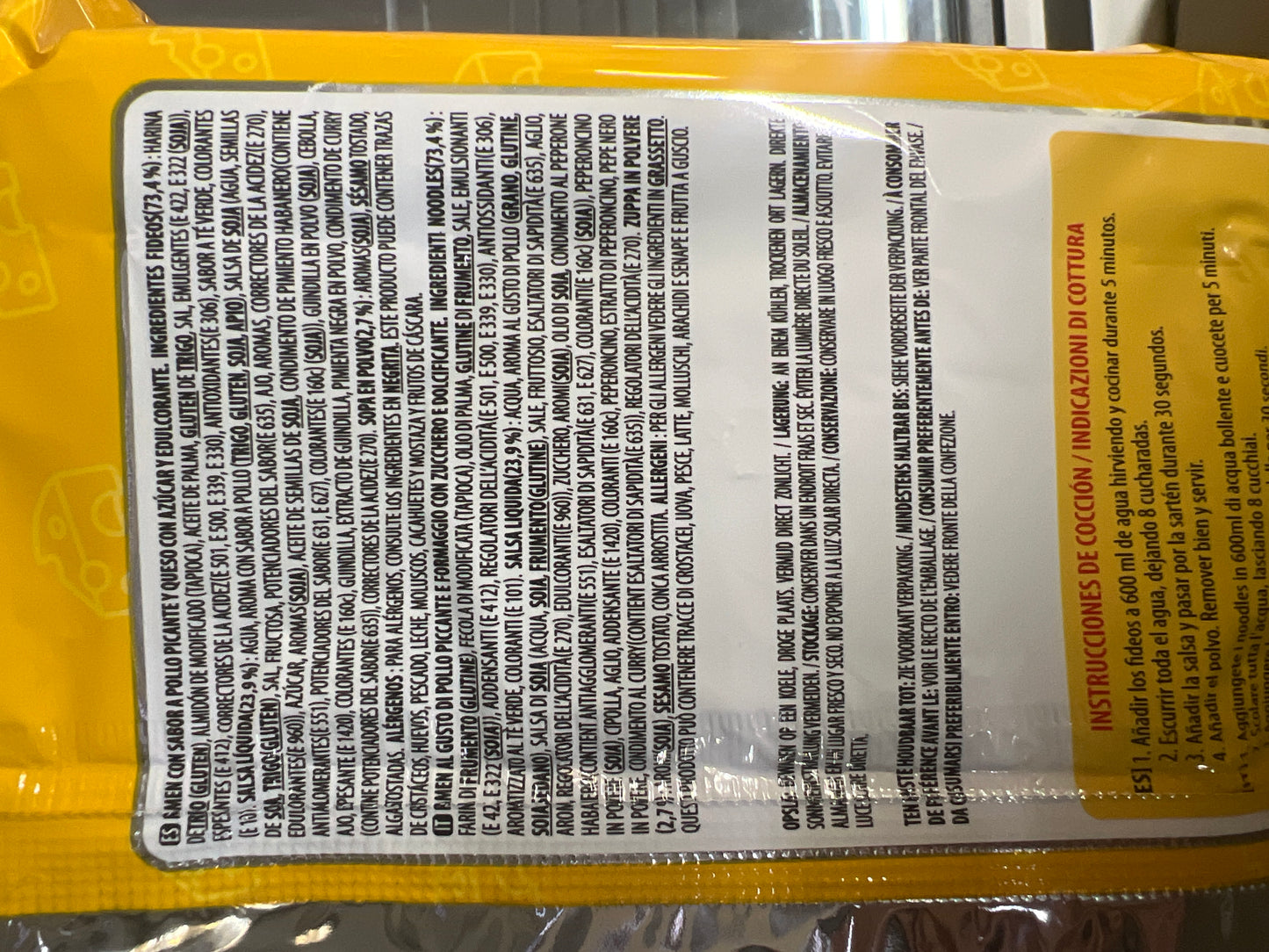 Samyang - Ramen Buldak al Formaggio 5 pacchi da 140g