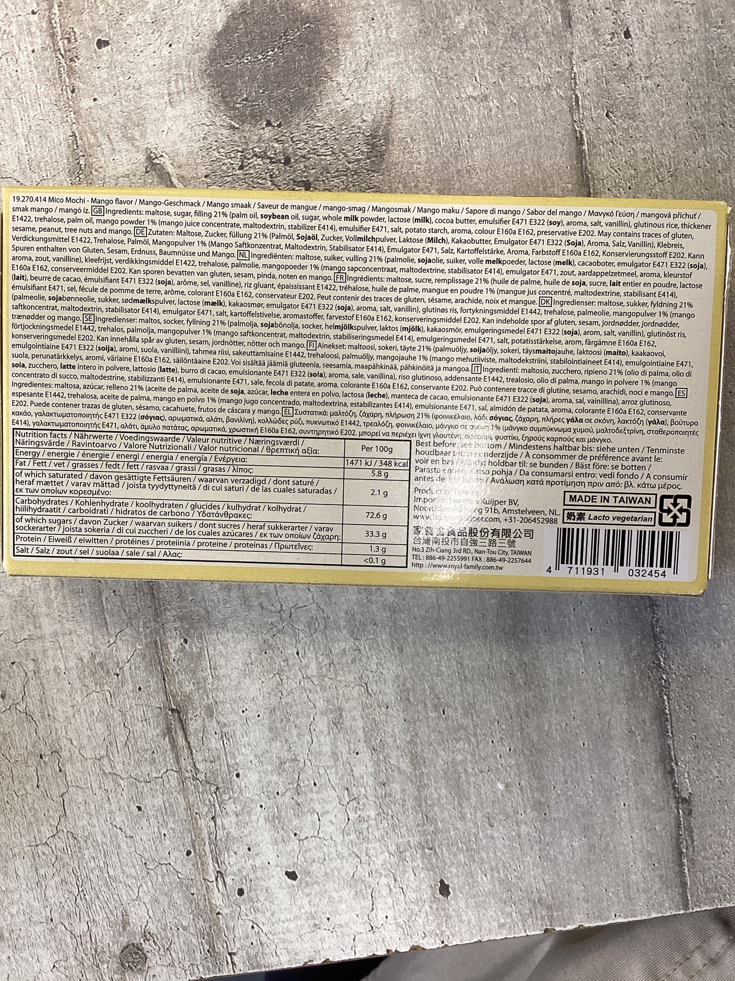 Qdianzi - Mini Mochi al Mango 80g