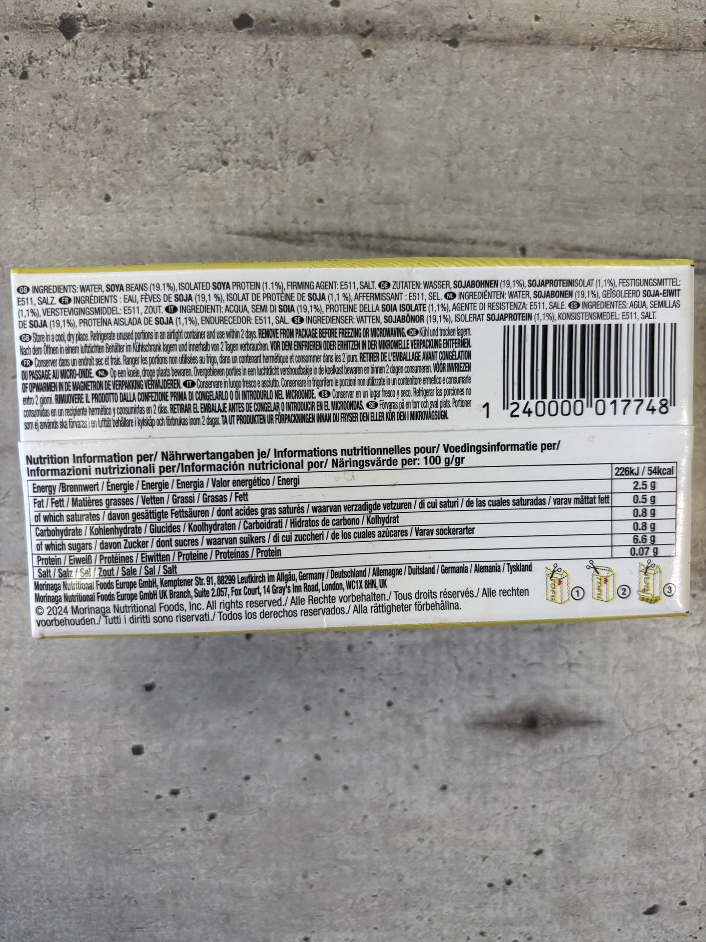 Morinaga - Tofu “super soft” 307g