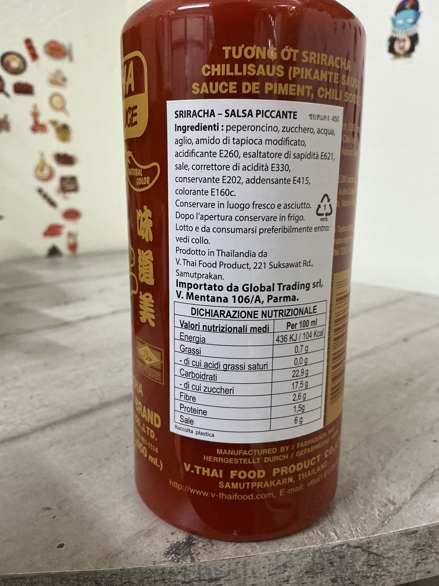 Ef - Salsa Sriracha hot chilli 515g