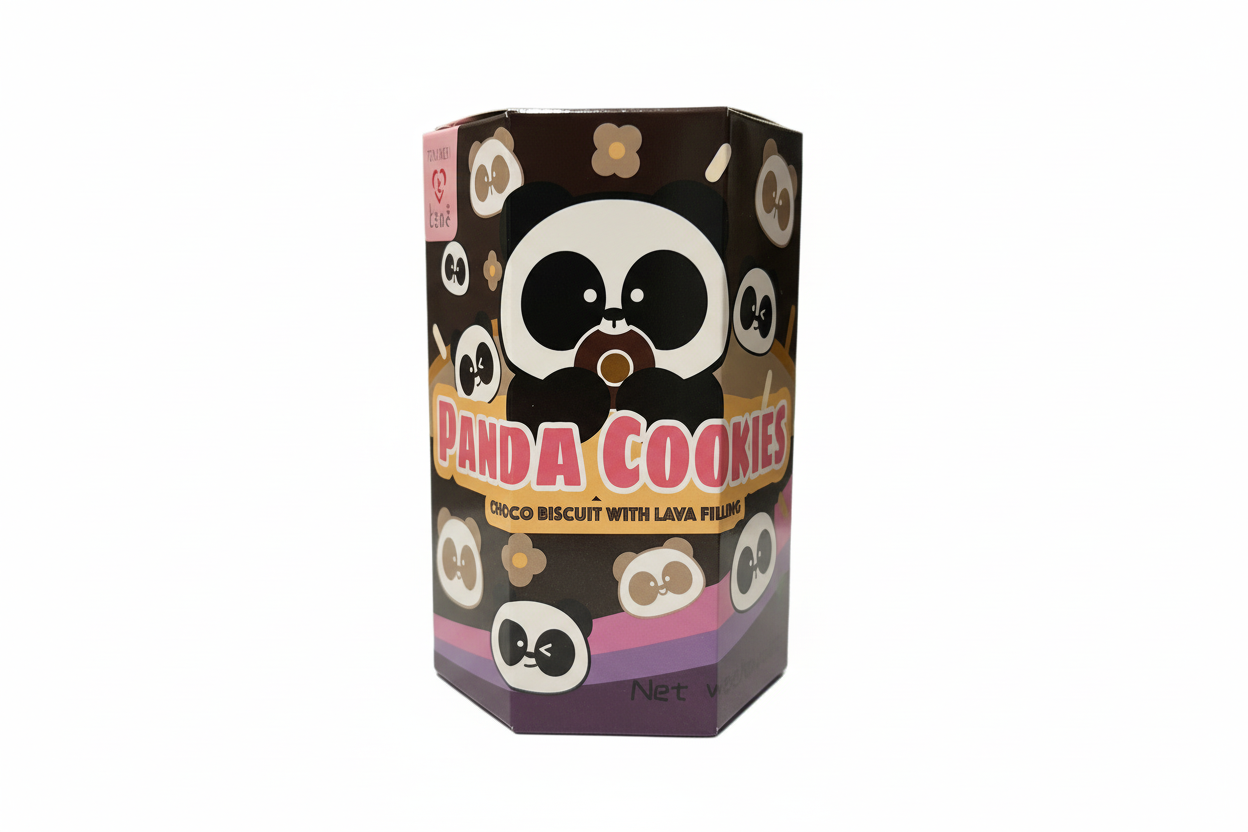 Tokimeki - Biscotti Panda al Cioccolato lava 40g