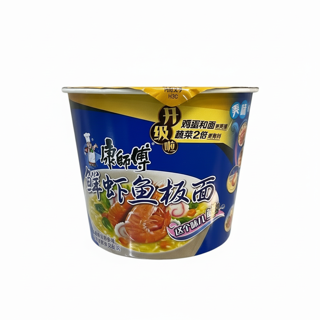 Kangshifu - Ramen ai Frutti di Mare BOWL 101g (CON BRODO)