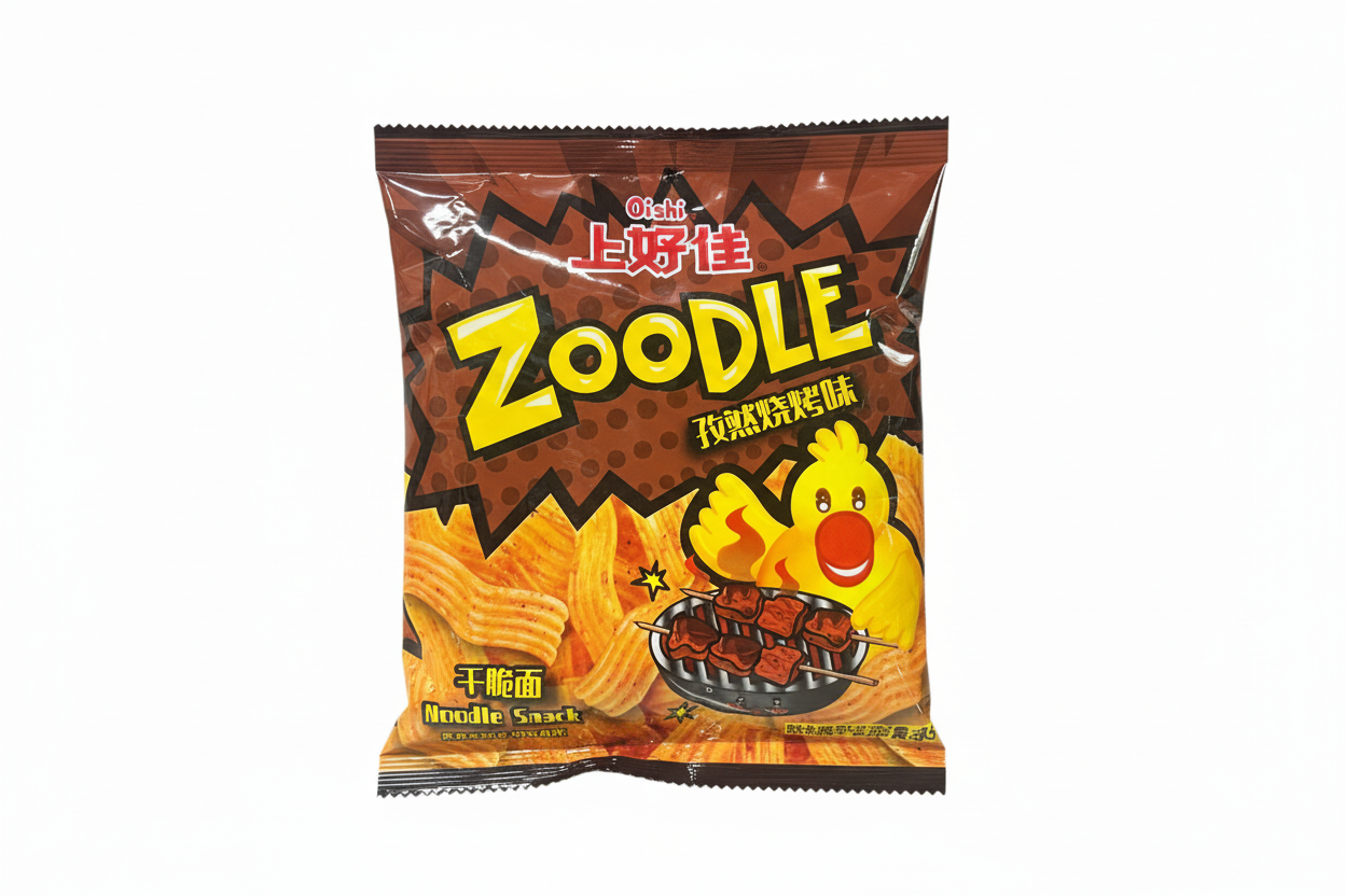 Oishi - Snack di Noodles al BBQ 45g