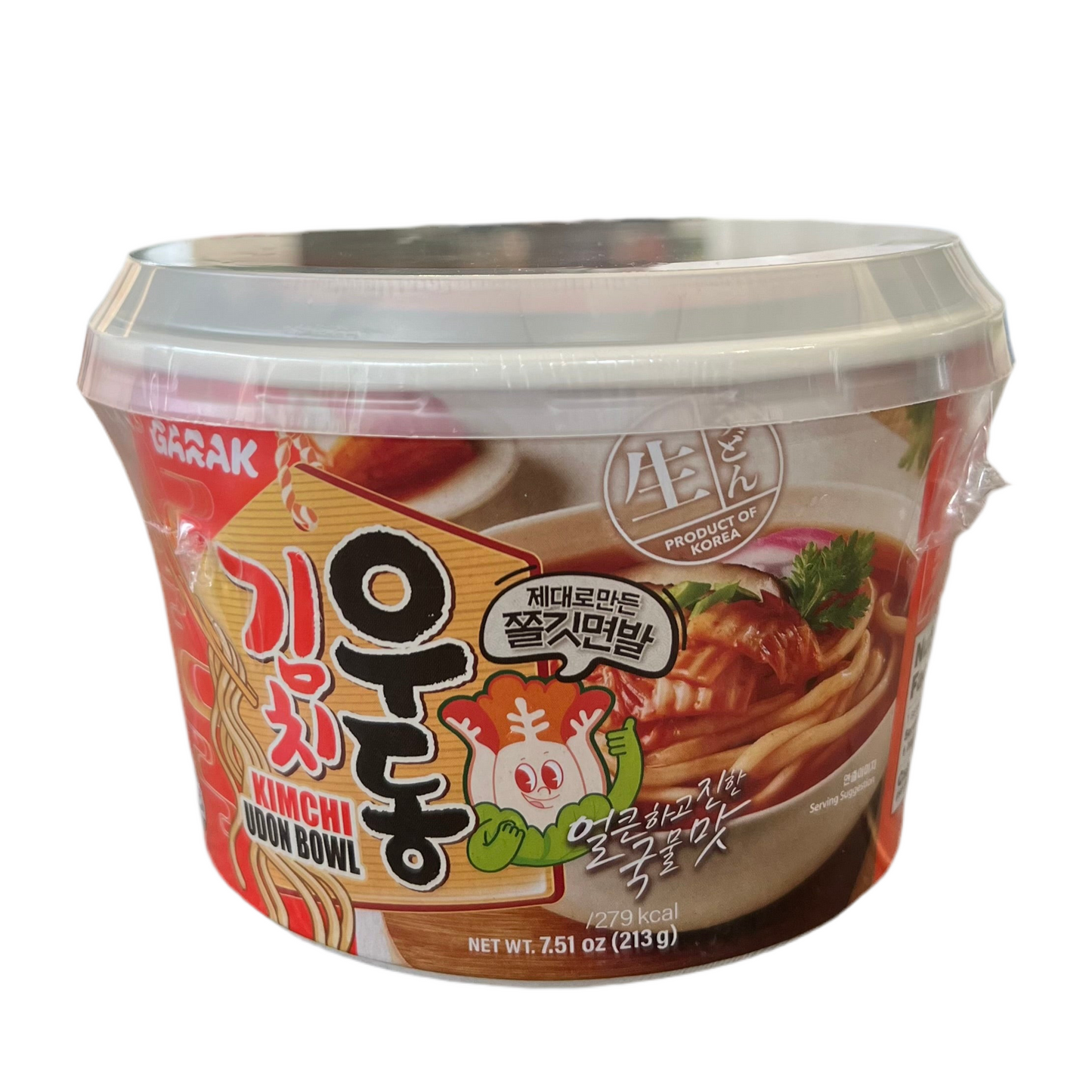 Garak - Udon al Kimchi BOWL 213g (CON BRODO)