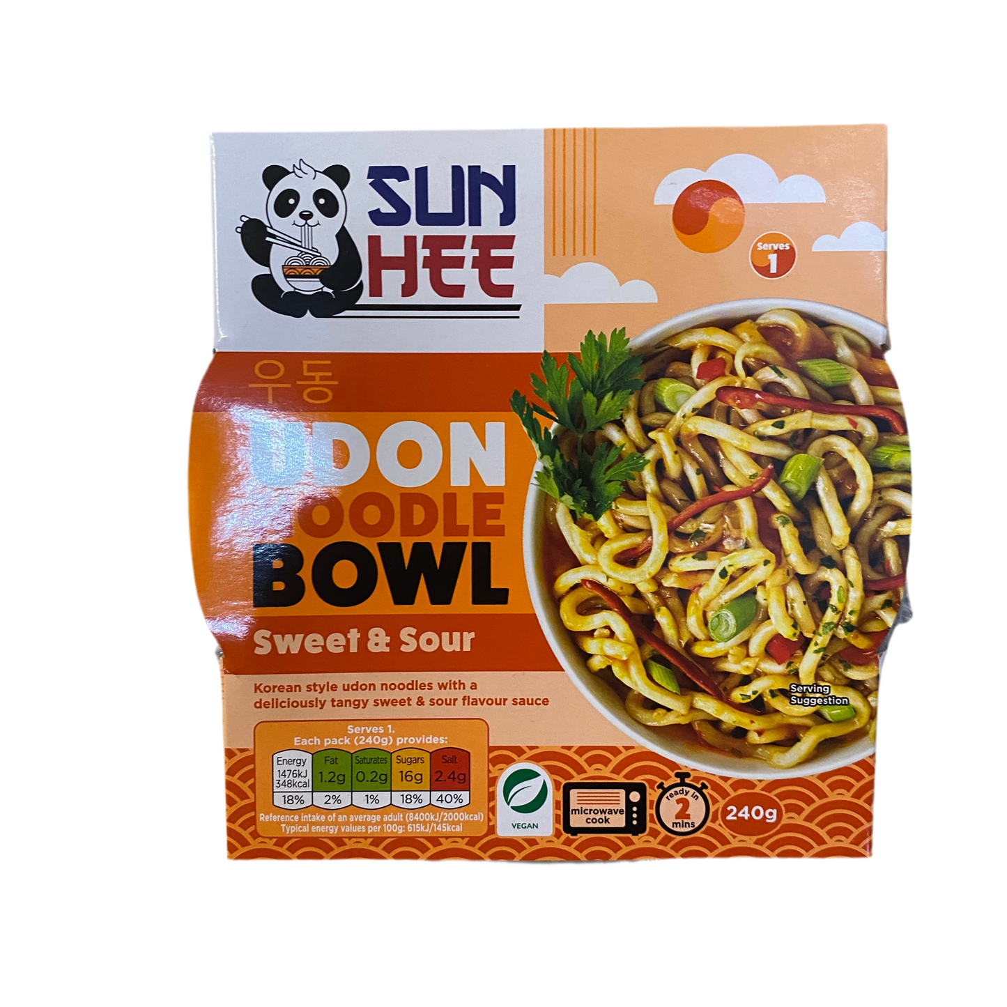 Sunhee - Udon instantaneo Agrodolce 240g