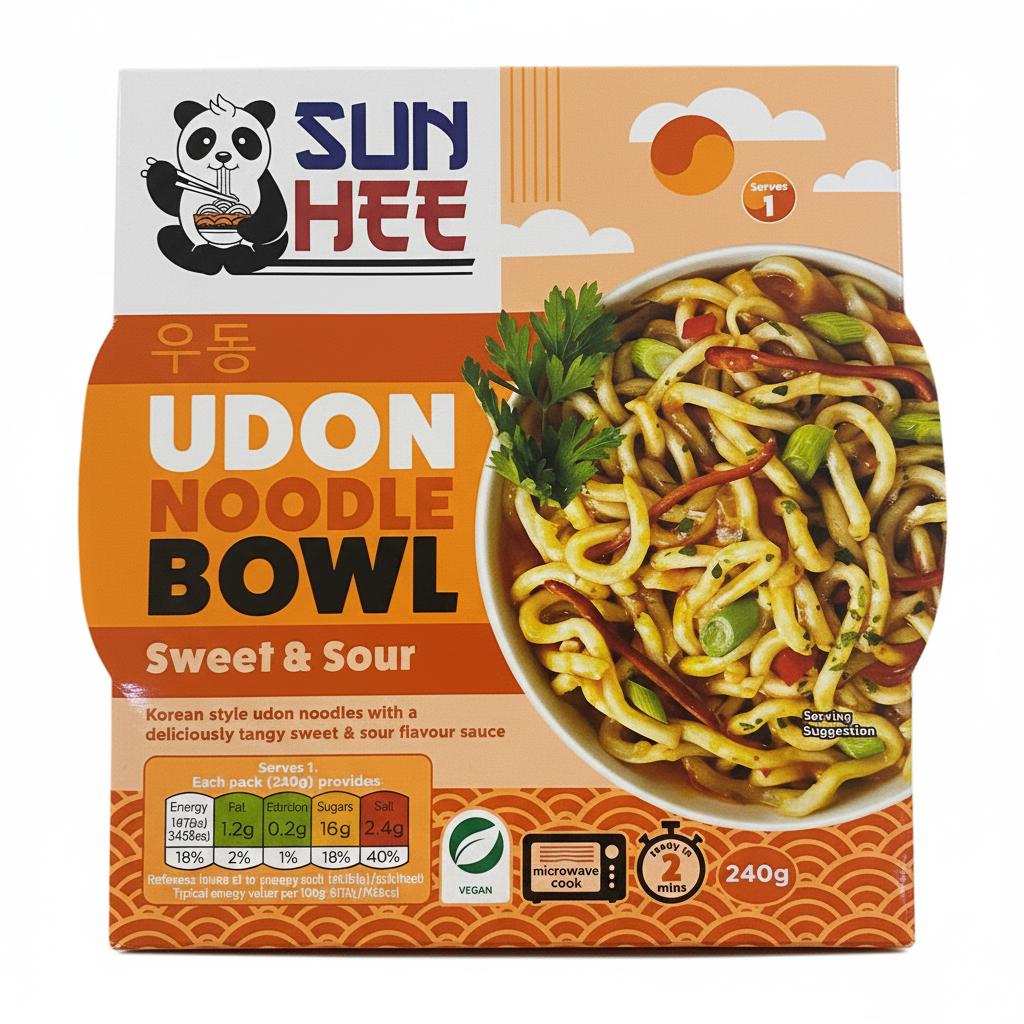 Sunhee - Udon instantaneo Agrodolce 240g