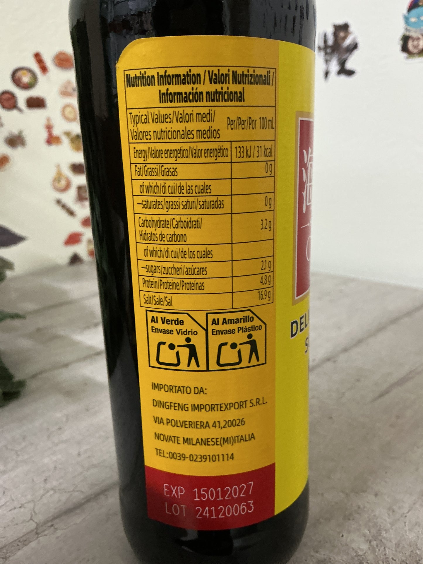 haitian - salsa di soia chiara 500ml