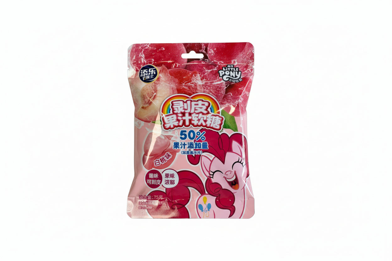 MLP - Caramelle gommose sbucciabili alla Pesca 75g