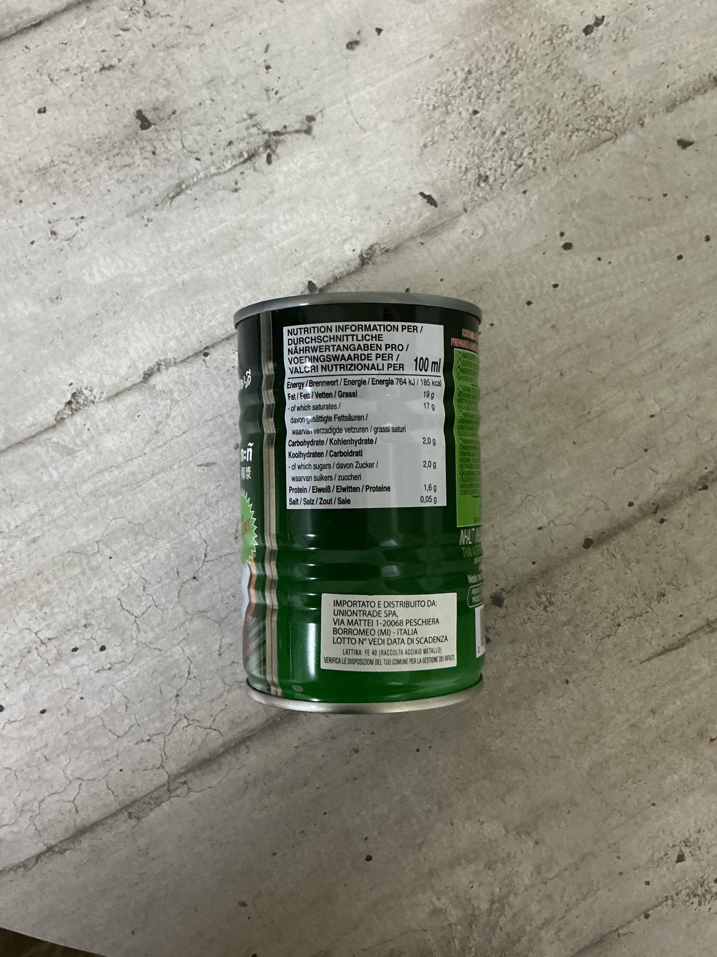 Aroy - latte di cocco per dolci 400ml