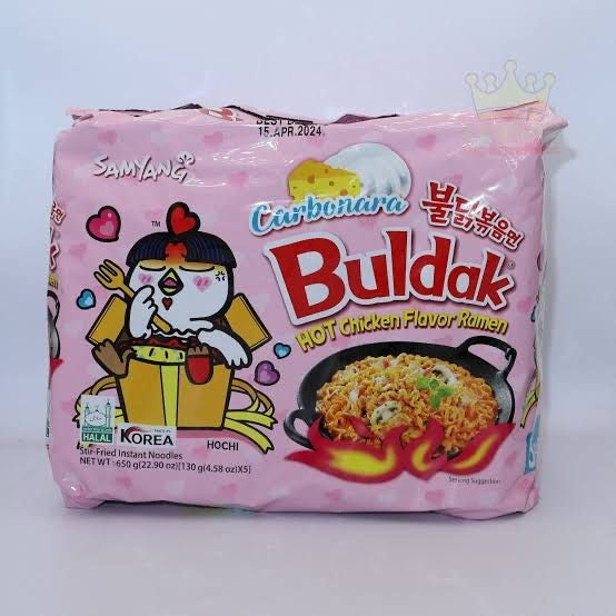 Samyang - Ramen Buldak Carbonara 120g 5pz