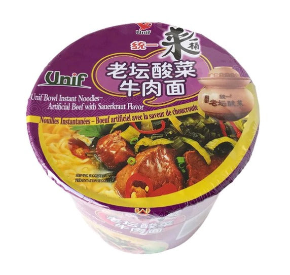 Tongyi Ramen al manzo agropiccante bowl 90g – DODO Asian Food & Bubble Tea