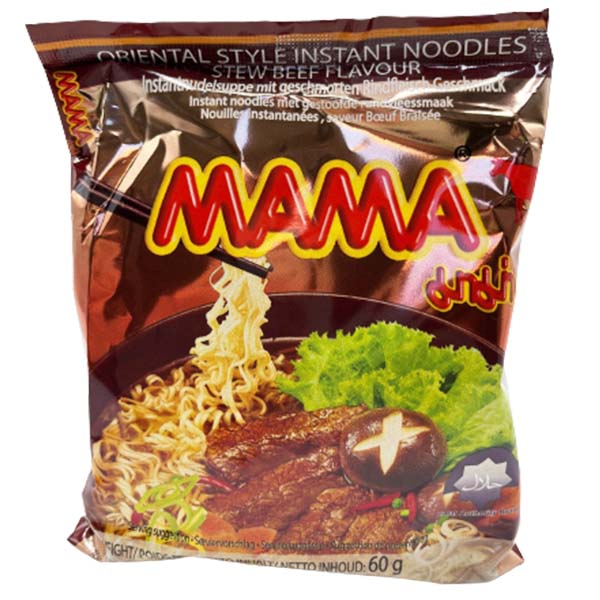 Mama - Ramen al Manzo 60g (CON BRODO)