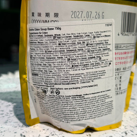 Daisho – Brodo per Oden 750g