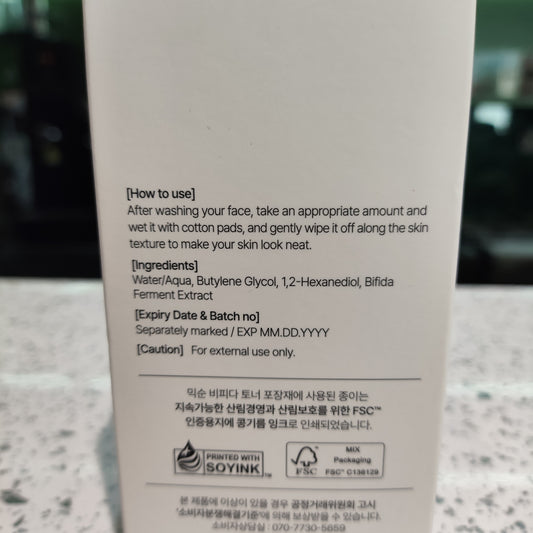 Mixsoon - Toner alla Bifida 300ml