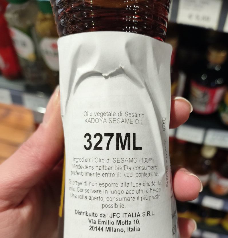 Kadoya - Olio di Sesamo 327ml