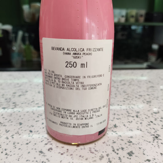 HanaAwaka - Sakè Frizzante alla Pesca 250ml