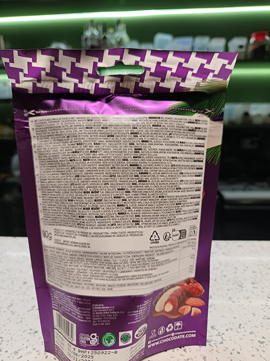 AE - Datteri con Mandorle ricoperti di Cioccolato mix 90g