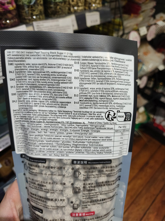 WFY - Perle di Tapioca al Black Sugar 210g