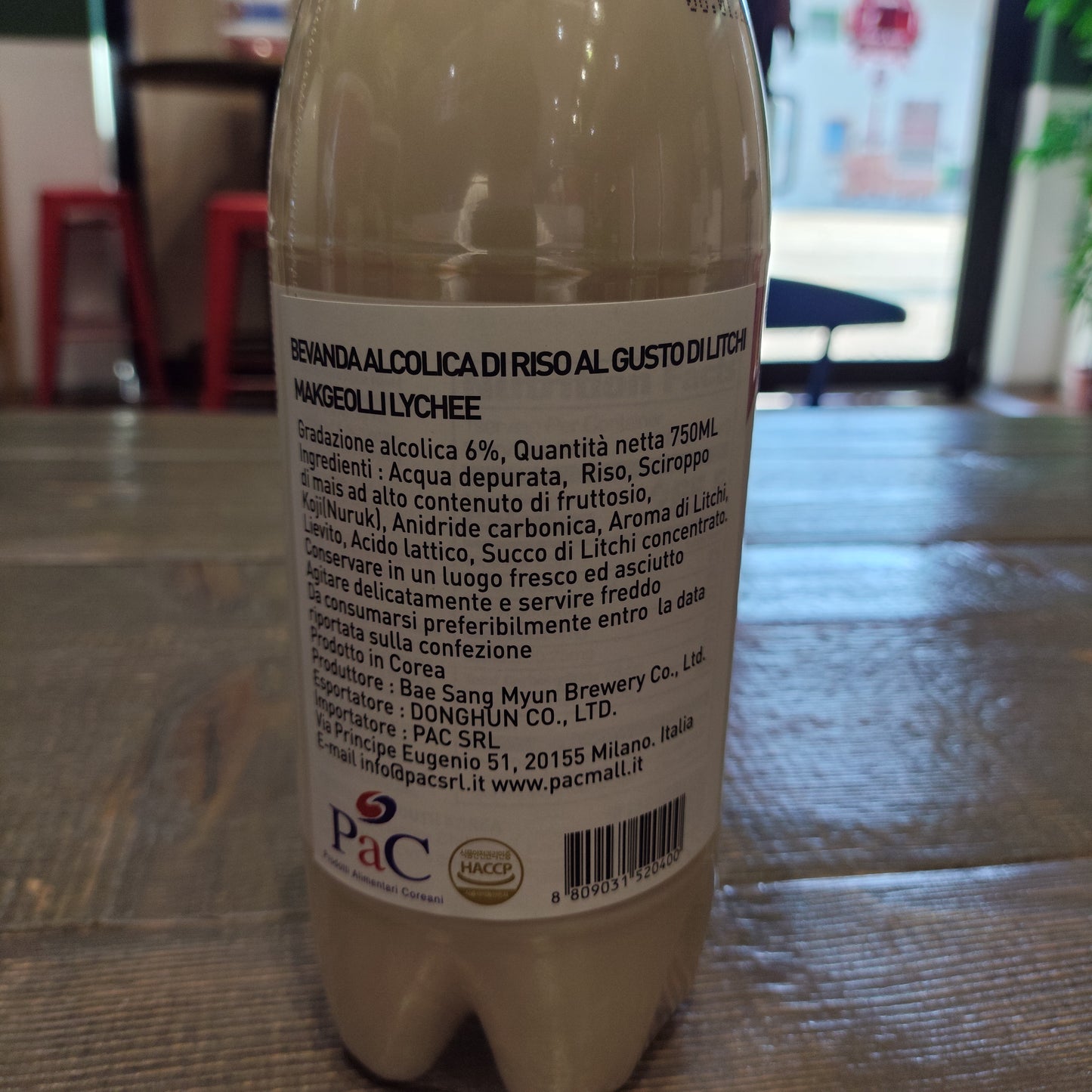 Makgeolli - Vino di riso al Litchi 750ml