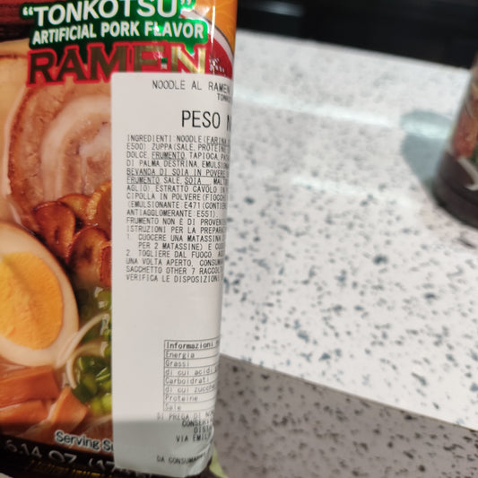 Itsuki - Ramen Kyushu al Tonkotsu 174g (CON BRODO)