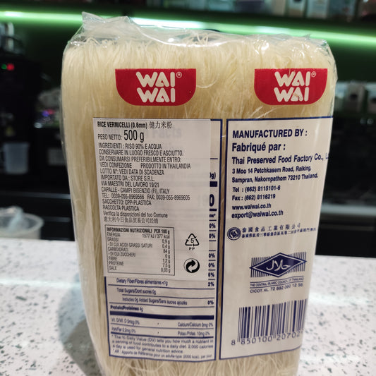 Waiwai - Vermicelli di Riso sottile 500g