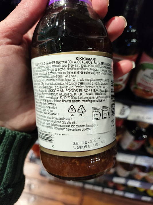 Kikkoman - Salsa Teriyaki con Aglio Arrostito 250ml