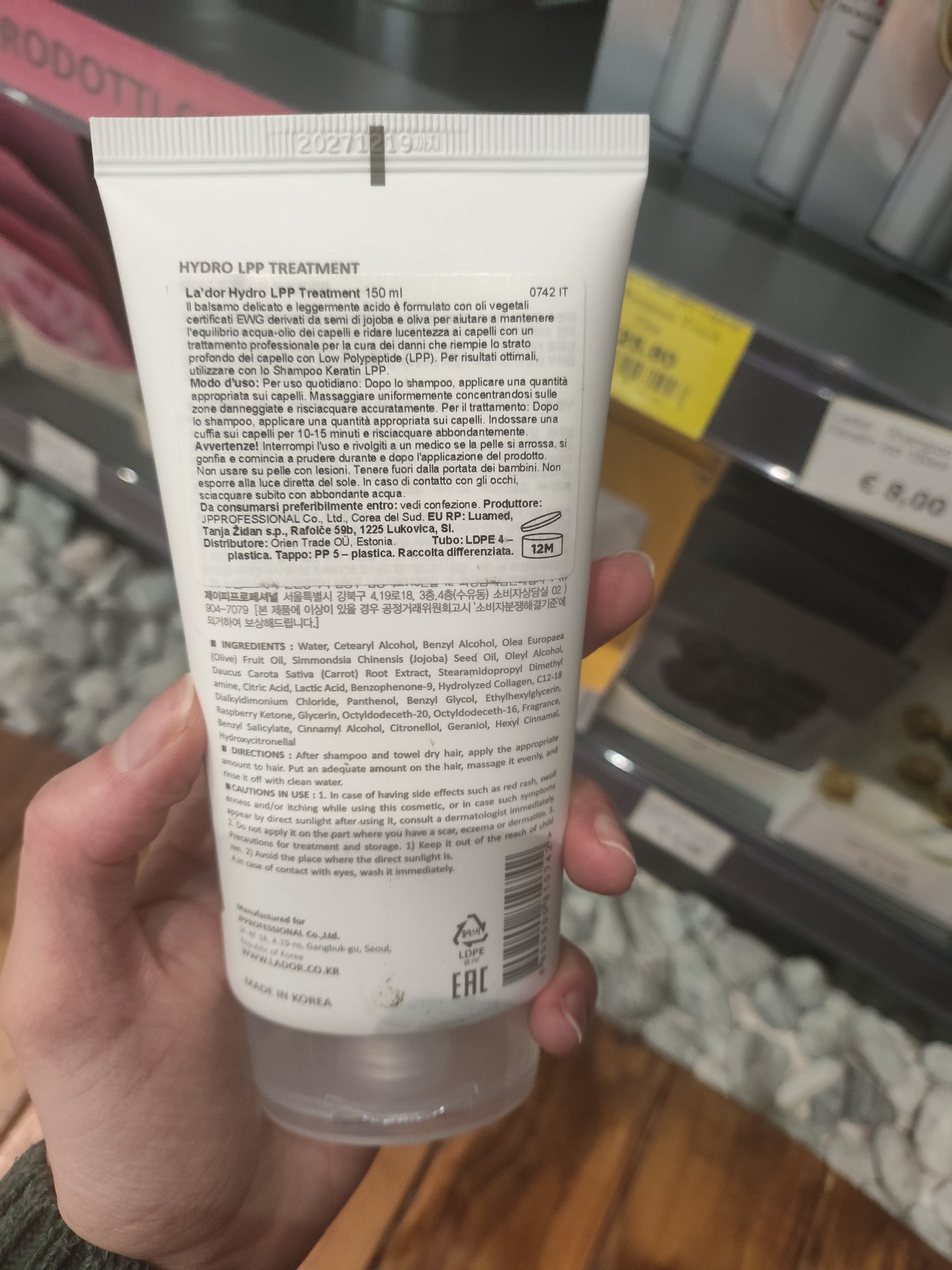 Lador - Trattamento LPP idratante 150ml