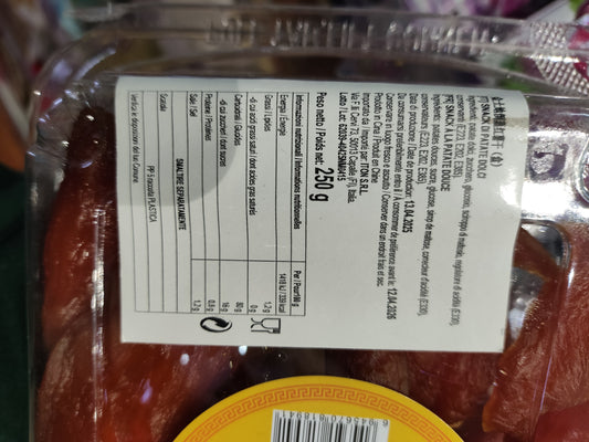 JTD - Patata dolce al vapore essiccata 250g