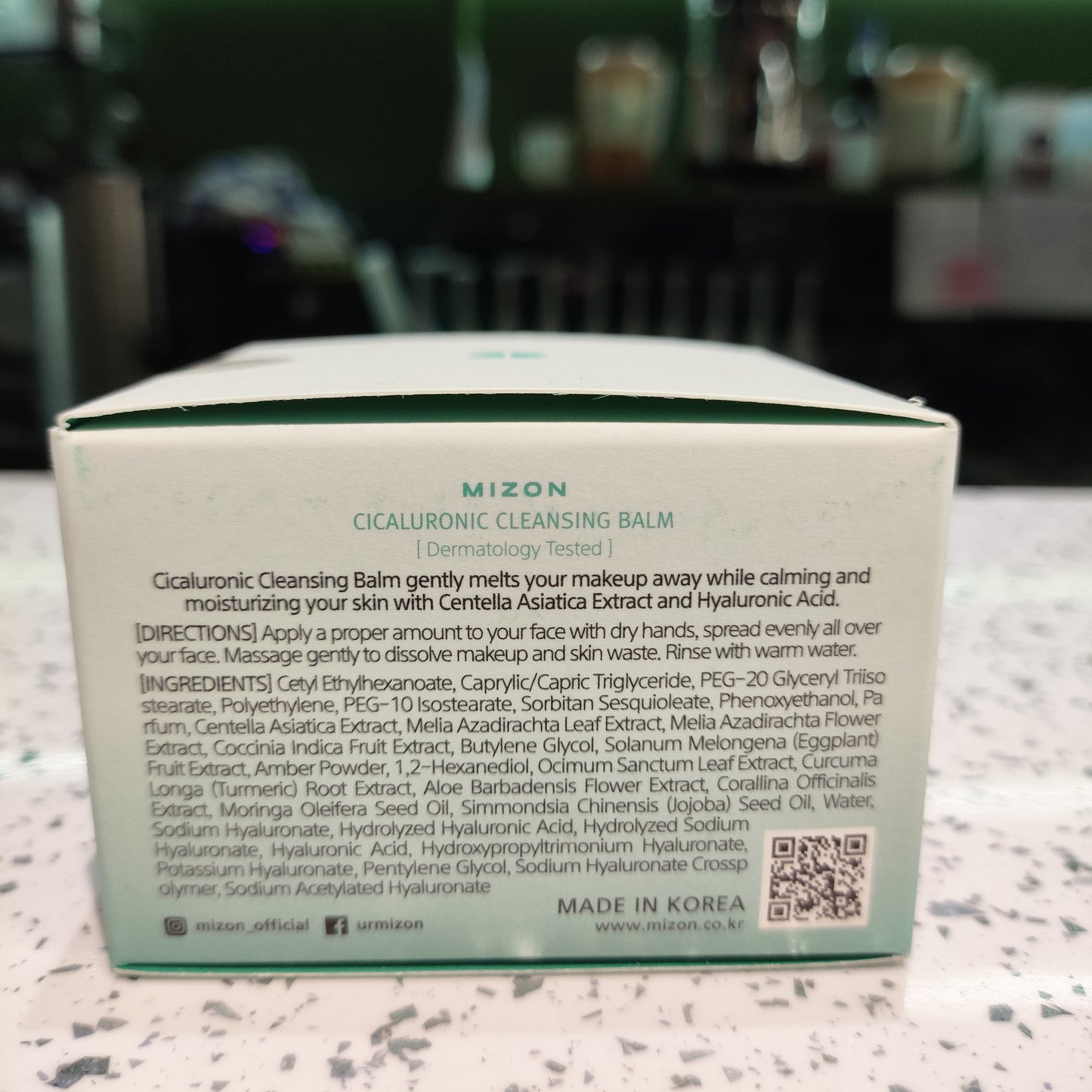 Mizon - Balsamo detergente alla Centella 80ml