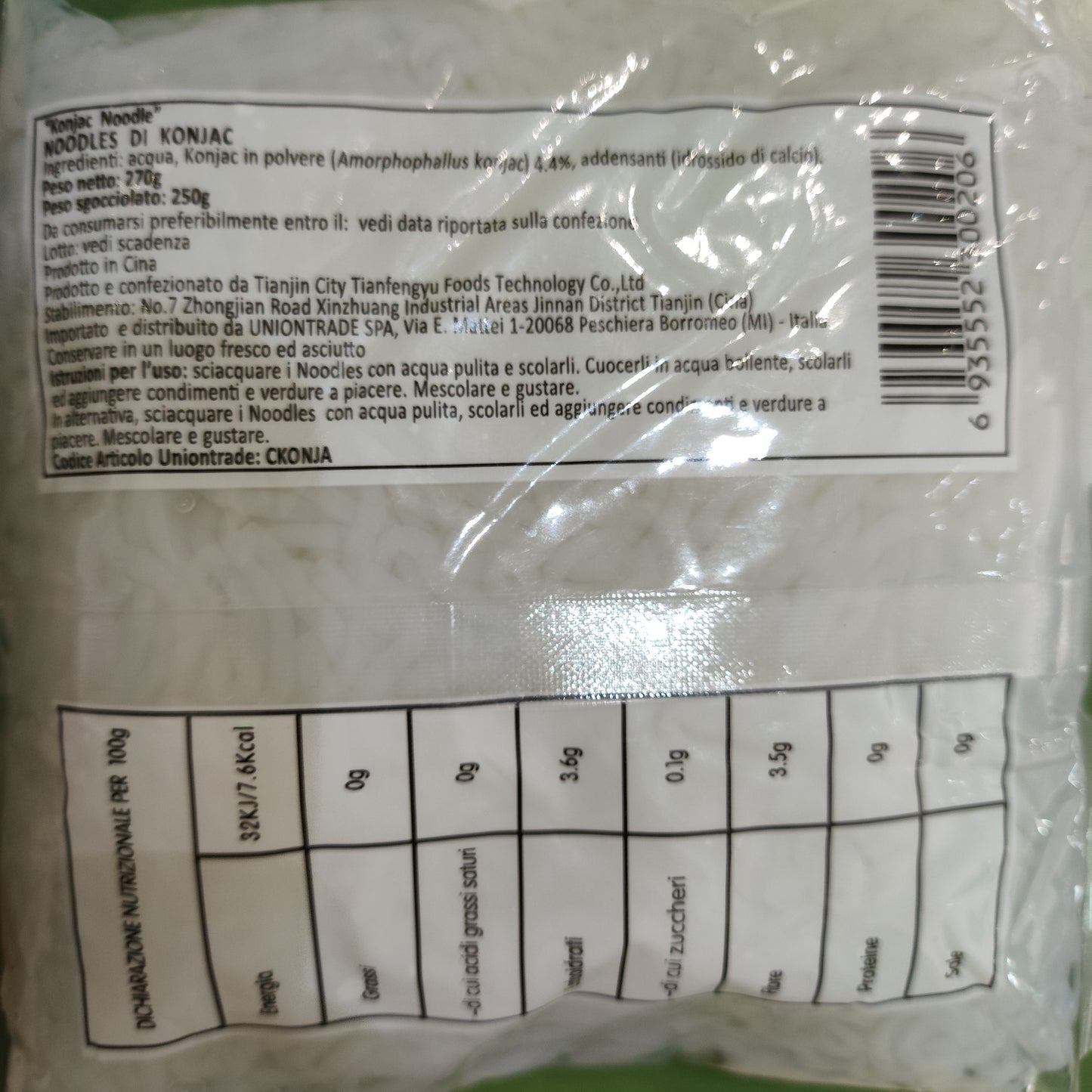 Spaghetti di Konjac 270g