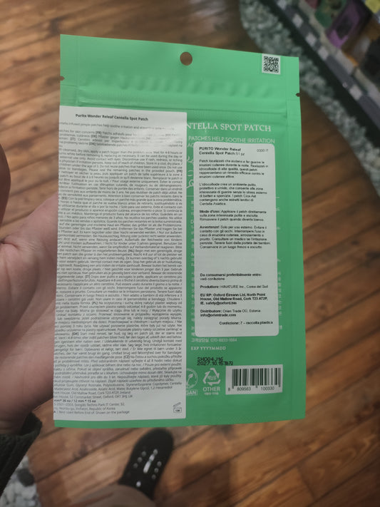 Purito - Patch per Brufoli con Centella Asiatica 51pz