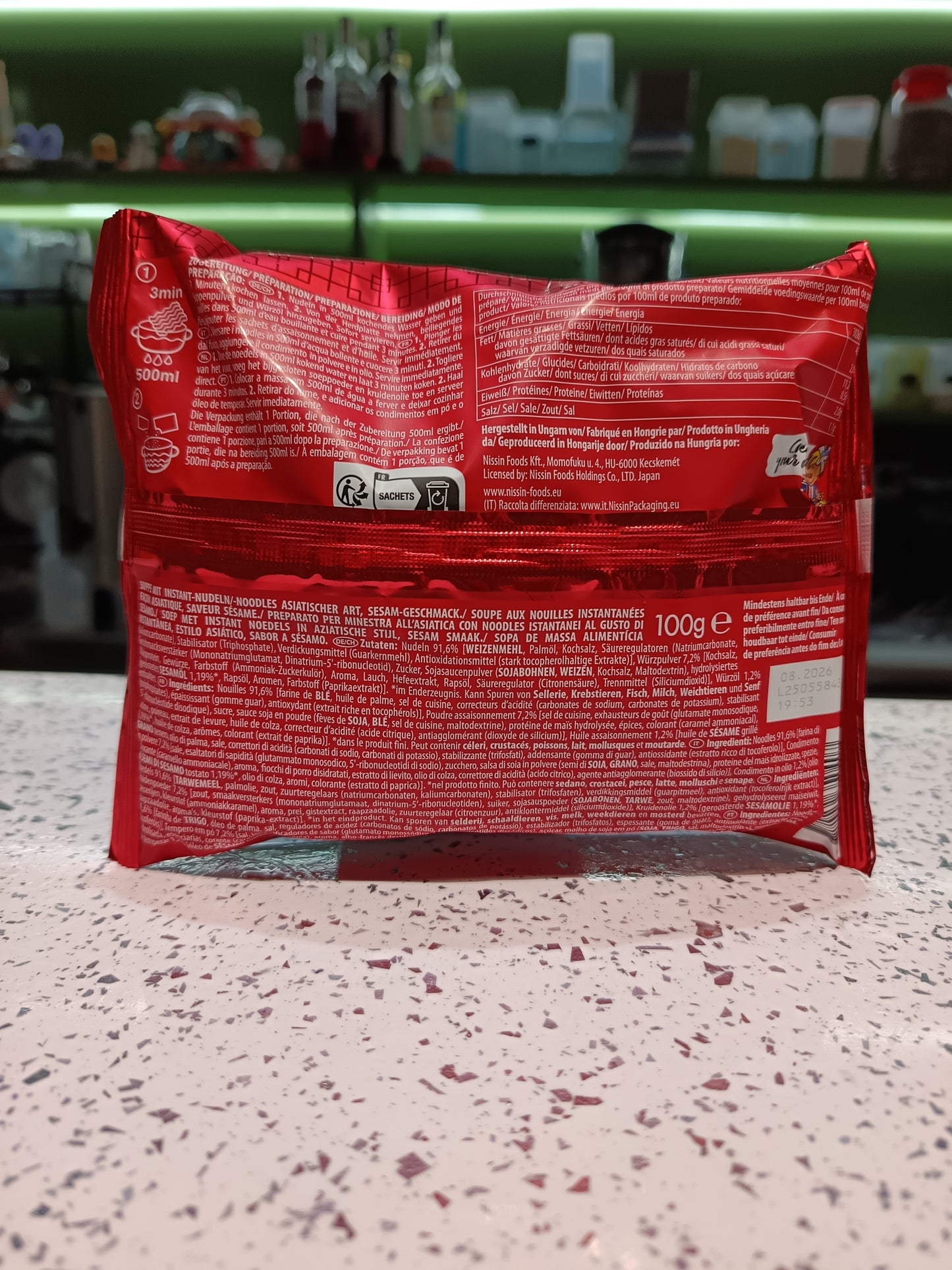 Nissin - demae Ramen al sesamo 100g