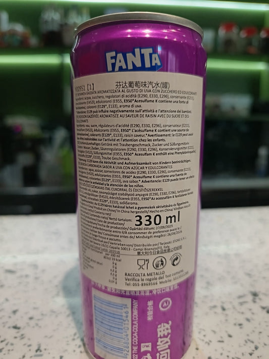Fanta gusto Uva 330ml