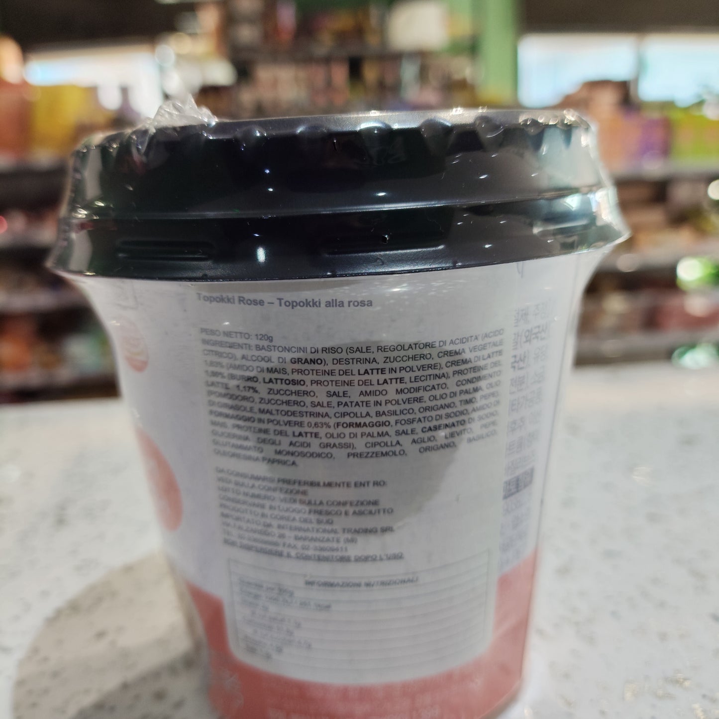 Yopokki - Tteokbokki al Pomodoro e Panna CUP 120g