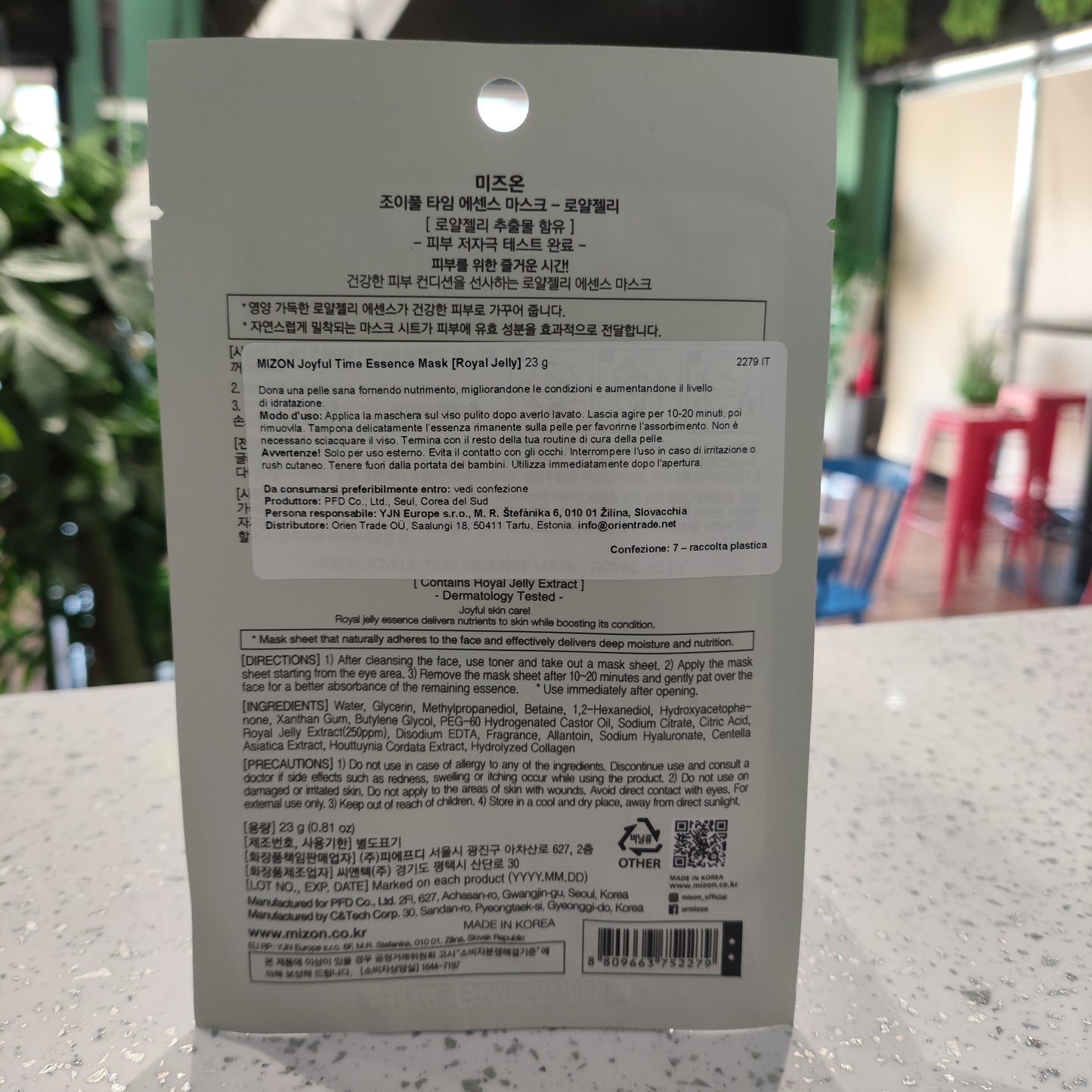 Mizon - Maschera al Miele 23g