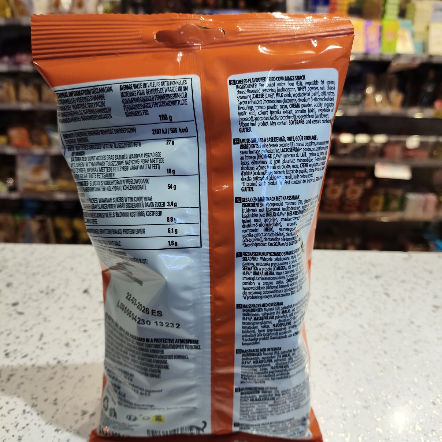 Takis - Snack di Mais al Formaggio Intense Nacho 100g