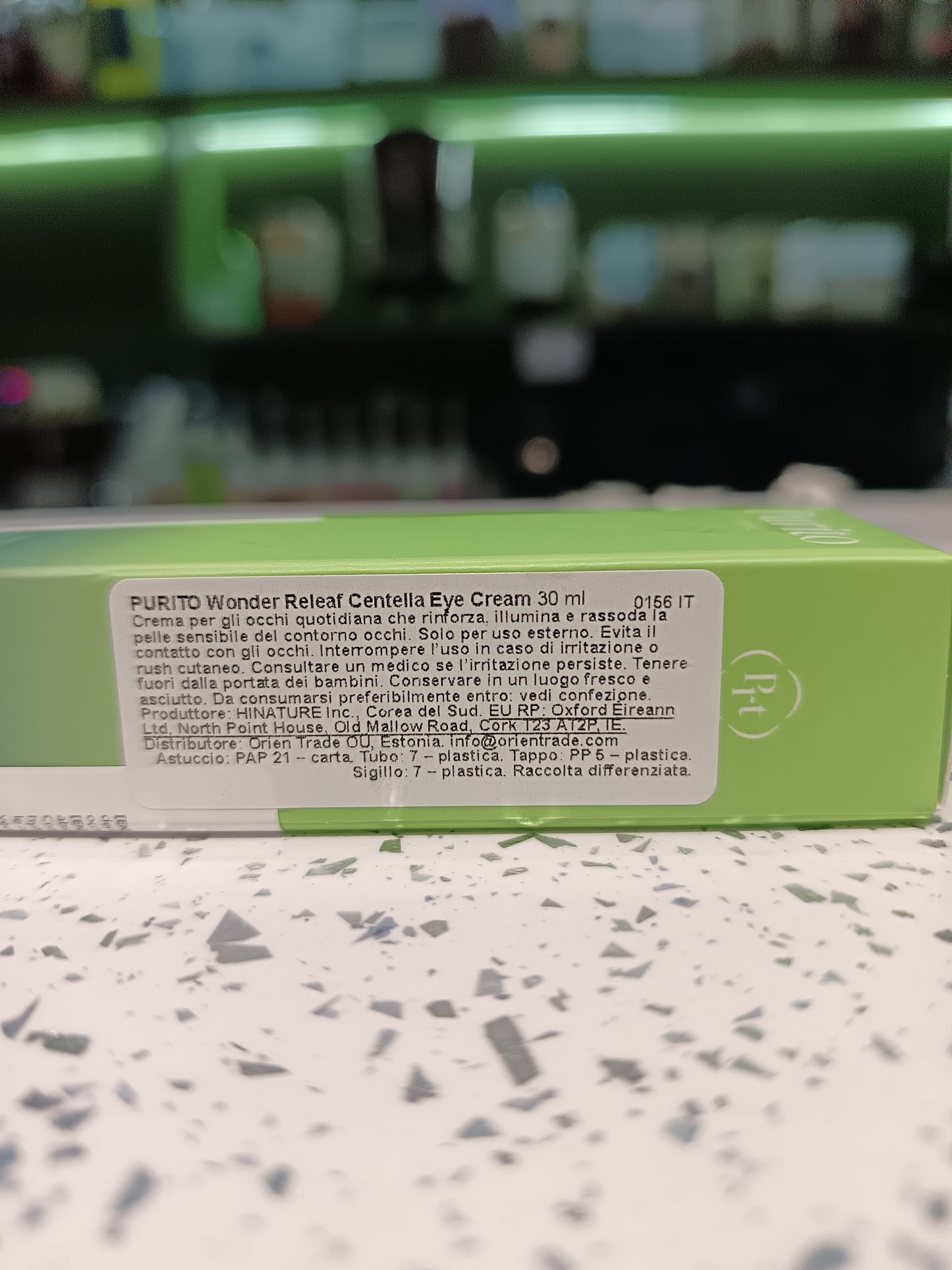 Purito - Crema occhi Wonder Releaf alla centella asiatica 30ml