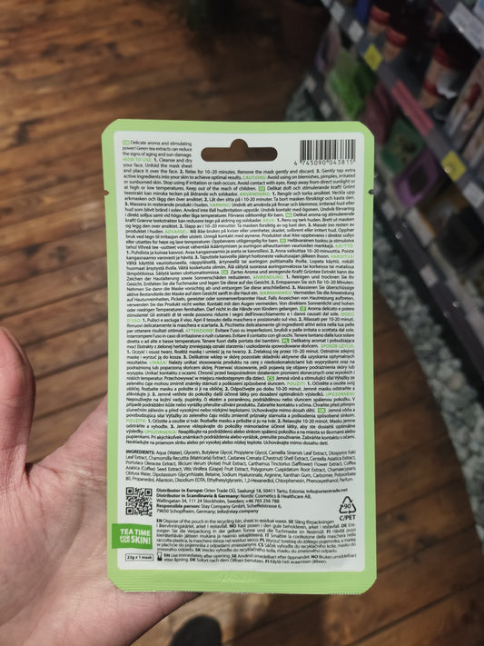 Staywell - maschera al tè verde 22g