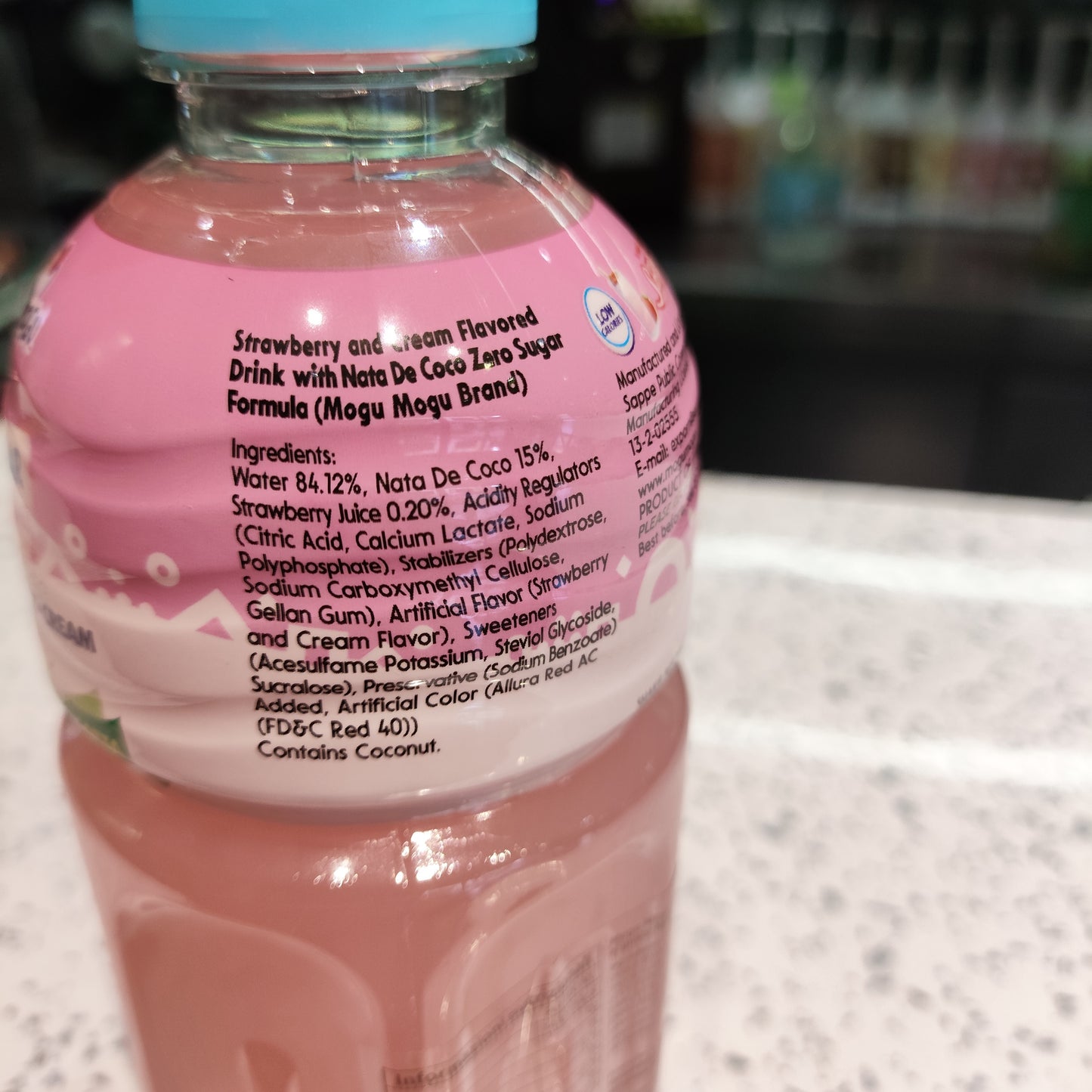 Mogu Mogu - Bevanda 'Cream Fragola' 0 Zuccheri 320ml