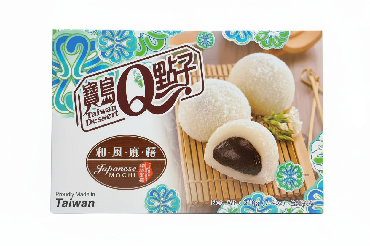 Qdianzi - Mochi al Sesamo con Cocco 210g