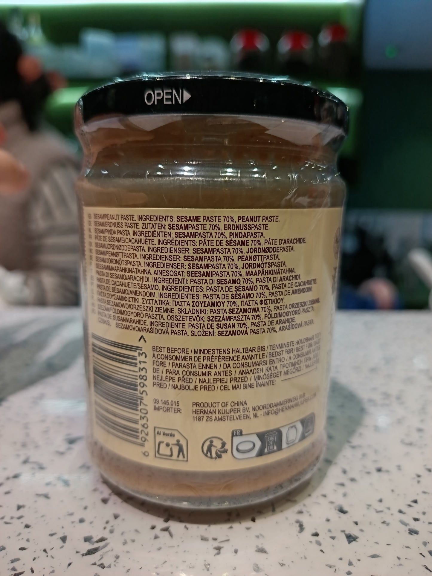 SF - Crema mix di sesamo e di arachidi per dressing 280g