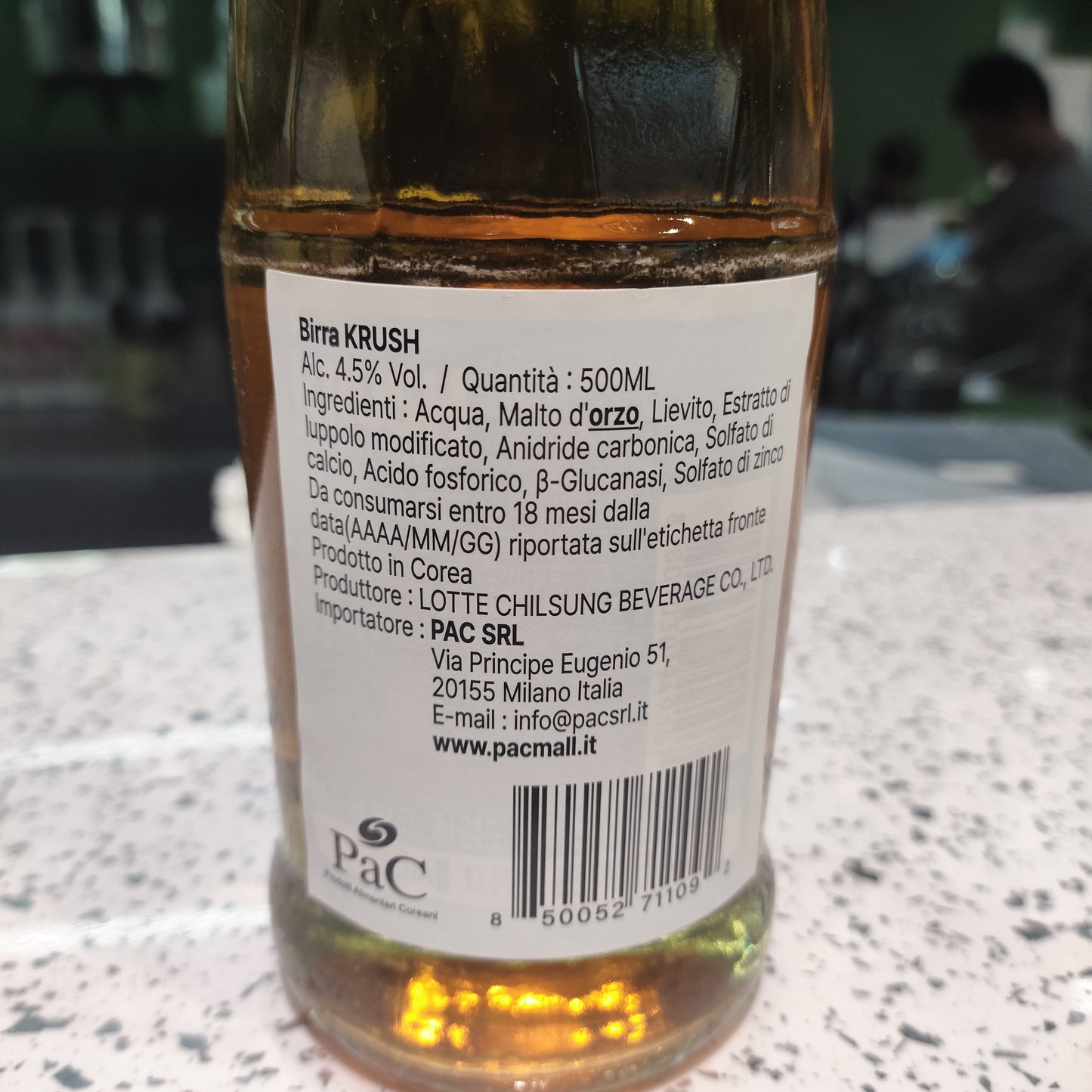 Krush - Birra Coreana 500ml