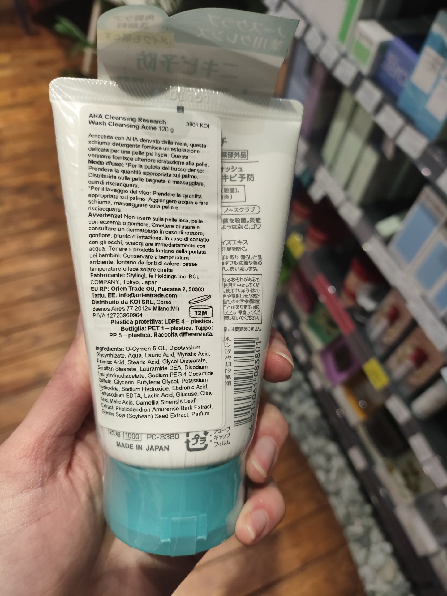 BCL - Detergente per acne 120g