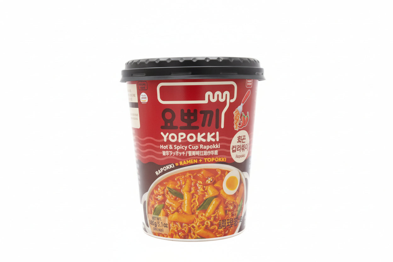 Yopokki - Rabokki (Ramen+Tteokbokki) Piccante 145g