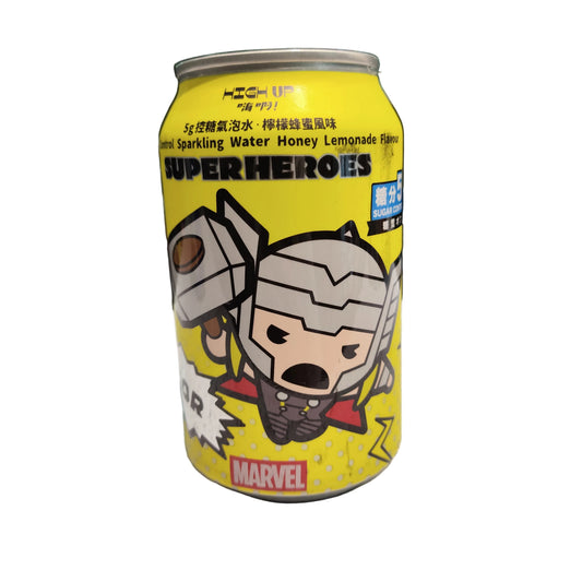 High Up Marvel - Bevanda gassata al Limone e Miele (CHIBI) 330ml