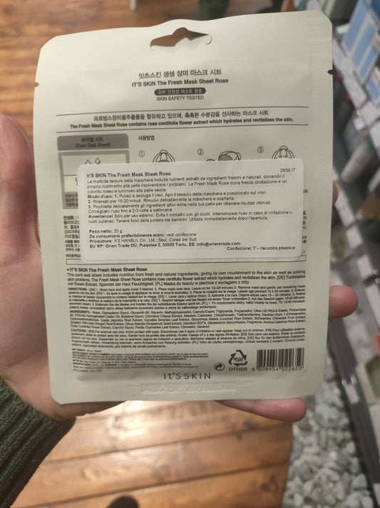 It's Skin - Maschera alla rosa 18g