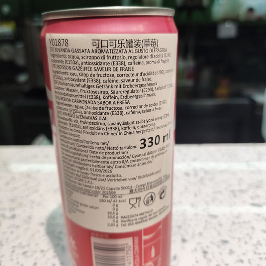 Coca Cola alla Fragola 330ml